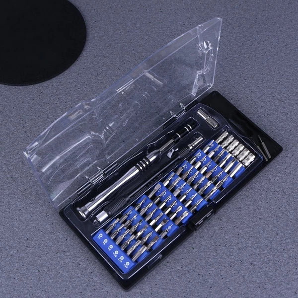 58 in Screwdriver Set Eyeglass Repair Tool Kit Tiny Magnetic Bits