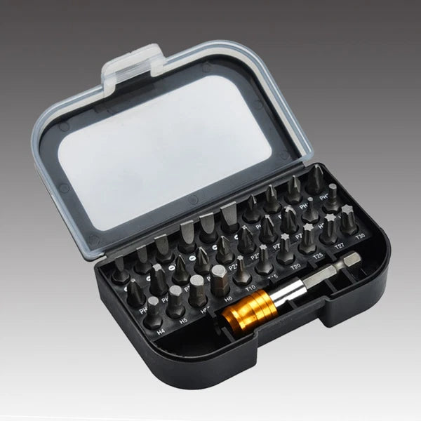 31 Pcs Screwdriver Set Repair Tool Screws Power Bit Precision Tools