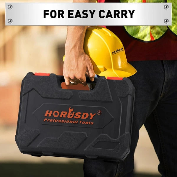 11-Piece Magnetic Screwdriver Set Chrome Vanadium Steel Includes 10 Tips & Case