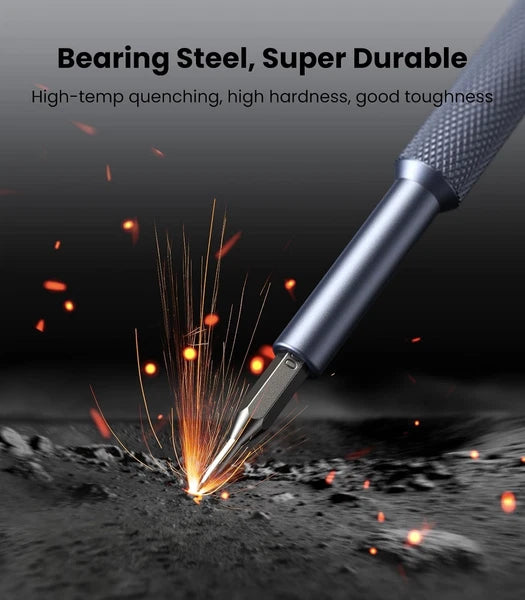 50-in-1 Magnetic Precision Screwdriver Set - Ergonomic Tool Kit for Electronics