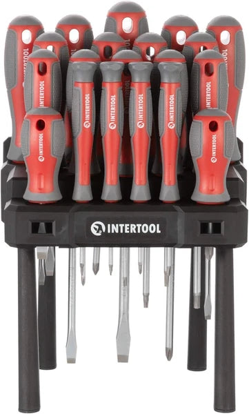 20Pcs Screwdriver Set, Magnetic Tips, Phillips, Slotted, Torx, High Strength