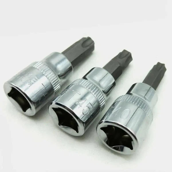 13pcs Torx Key Kit Auto Repair Tool Screwdriver Set Impact Socket Wrnech Head