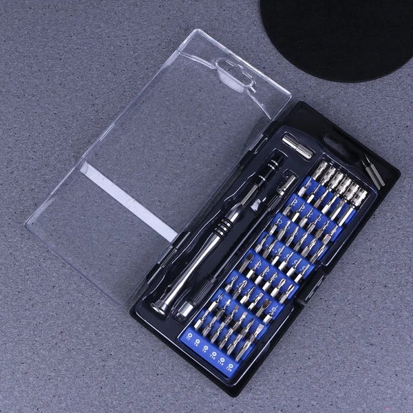 58 in Screwdriver Set Eyeglass Repair Tool Kit Tiny Magnetic Bits
