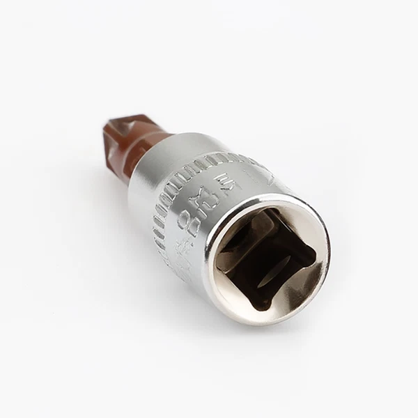 1/4in Square Driver Impact Bit Socket Torx Phillips Pizi Slotted Hex Ratchets