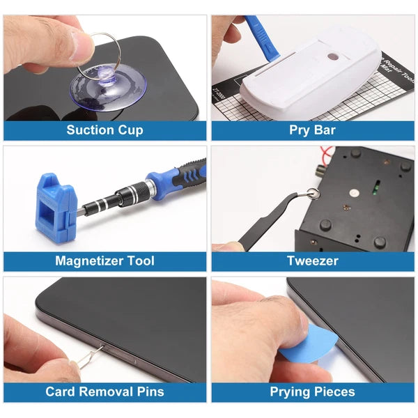 116 in 1 Magnetic Precision Screwdriver Set Electronics Repair Tools Kit, Green