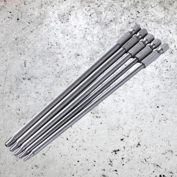 5 Pcs Batch Tool Torque Bits Set Screw Driver Drill Star Screwdriver