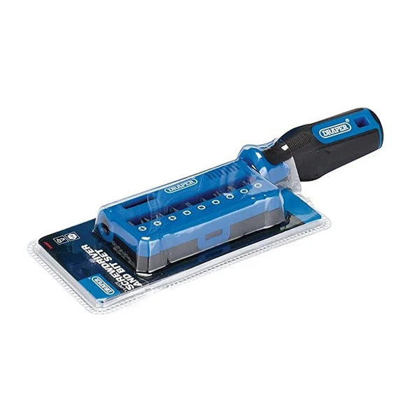 19pc Screwdriver & Multi Bit Set PZ PH TX Magnetic Holder + Case Draper 04497