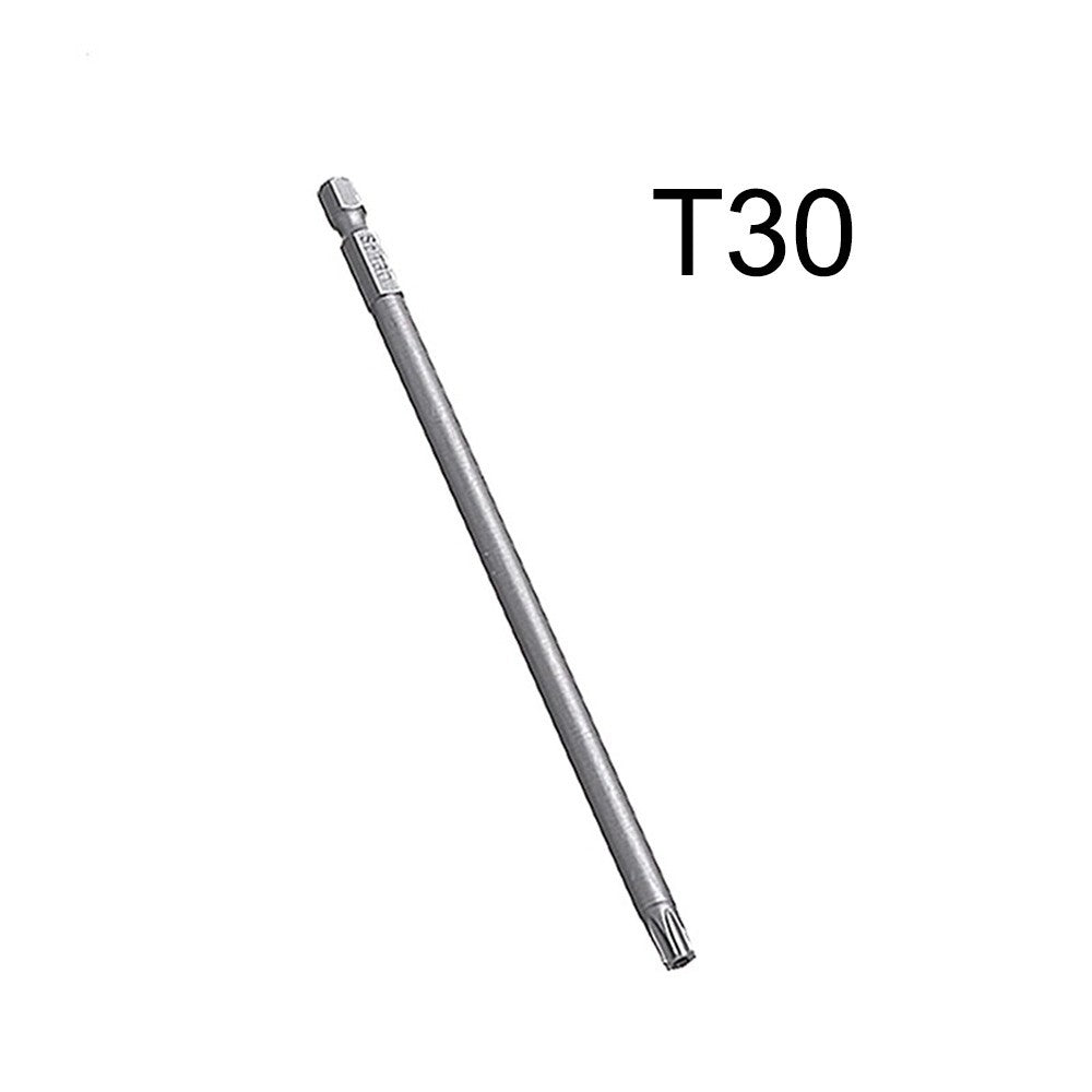 Magnetic Torx Screwdriver Bit Set for Enhanced Productivity 150mm Long