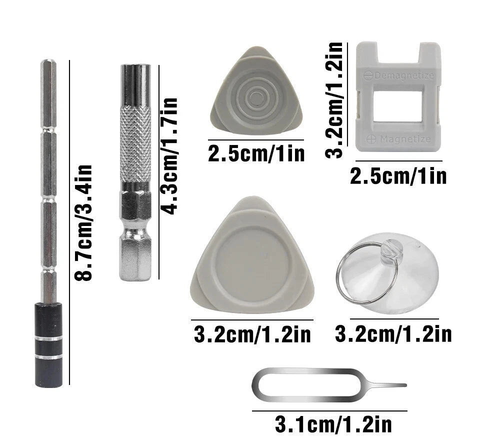 Ultimate 115-in-1Precision Screwdriver Set for Electronics PC Laptop Repair Tool