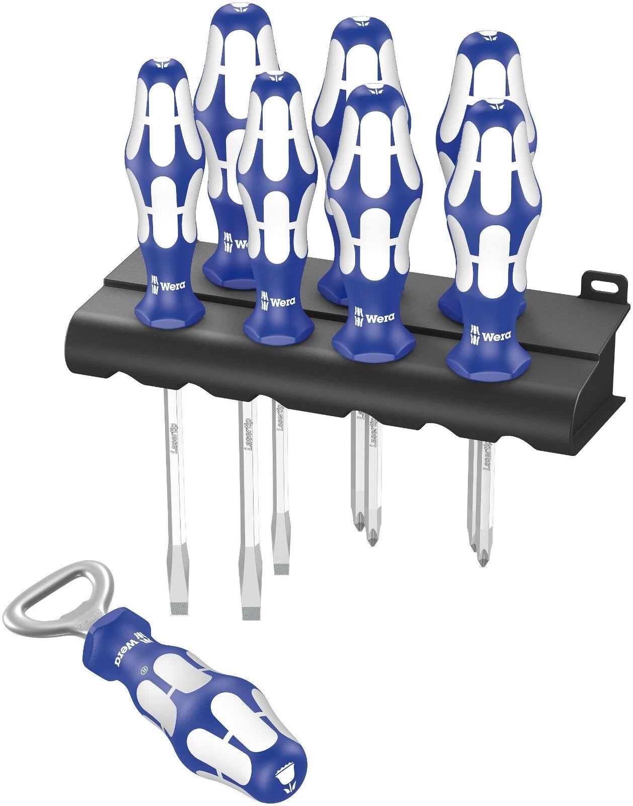 Wera Kraftform Sports Edition Scotland - 8 Piece Screwdriver Set SL/PZ/PH