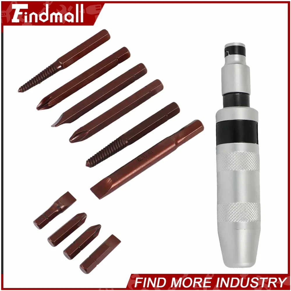 Findmall 11 X 1/2 "Heavy Duty Drive Screwdriver Remover Tightening Tool Set