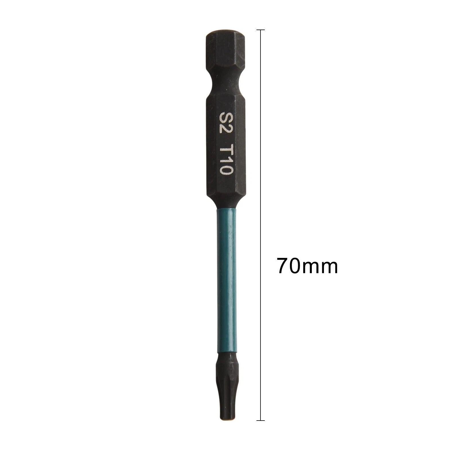 Magnetic Bit Set of 10 Pieces for Repairing Cars and Electronics Tools