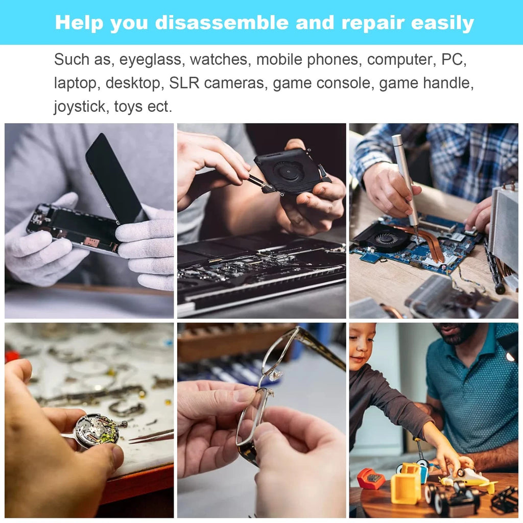 Precision Screwdriver Set, 25 PCS Small Screwdriver Set Magnetic, with Torx F...