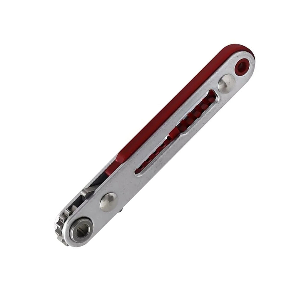 Chrome Vanadium Steel 15 teeth Two-way Ratchet Wrench Screwdriver Set Drill Bit