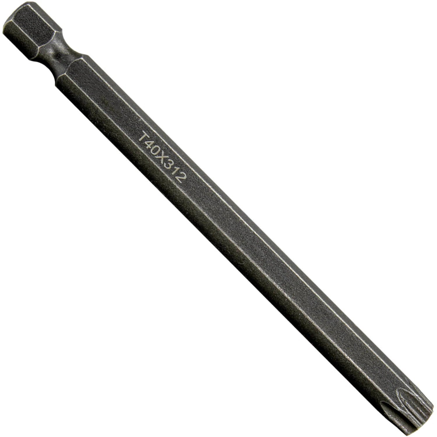 T40 Torx/Star Driver Bits - Quick Change Shank - Industrial Steel - Impact Rated