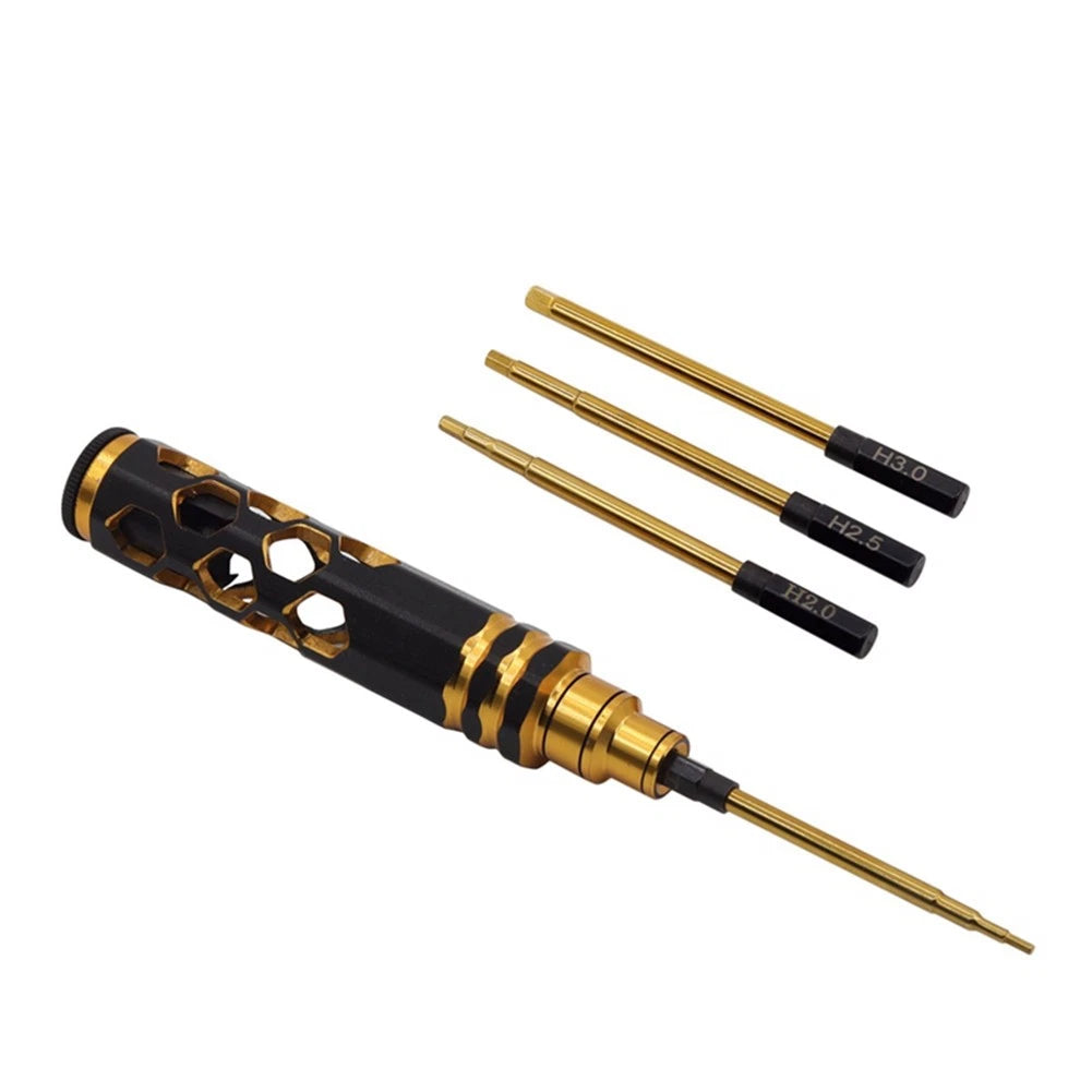 Hexagonal Head Screwdriver Hexagonal Screwdriver Tool Set for Rc Car7281