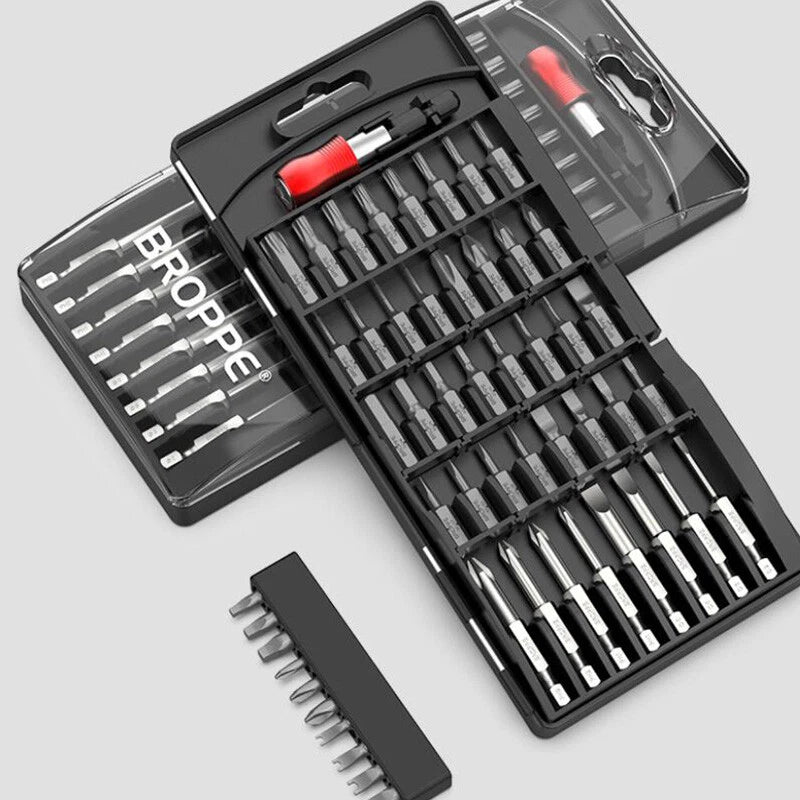 Electric Screwdriver Set Magnetic Phillips Bits  Rechargeable Screwdriver Kit