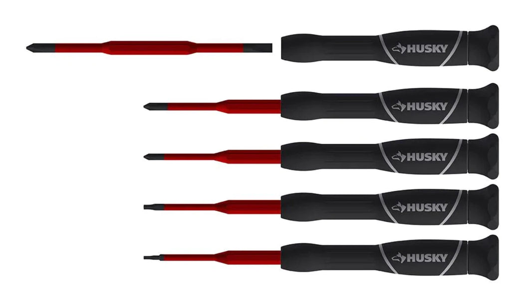 Husky - 272300050 - Insulated Precision Screwdriver Set - 5-Piece