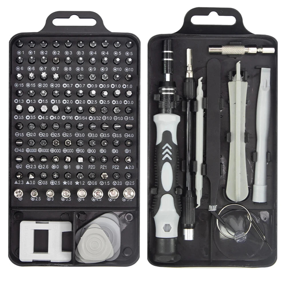 Ultimate 115-in-1Precision Screwdriver Set for Electronics PC Laptop Repair Tool