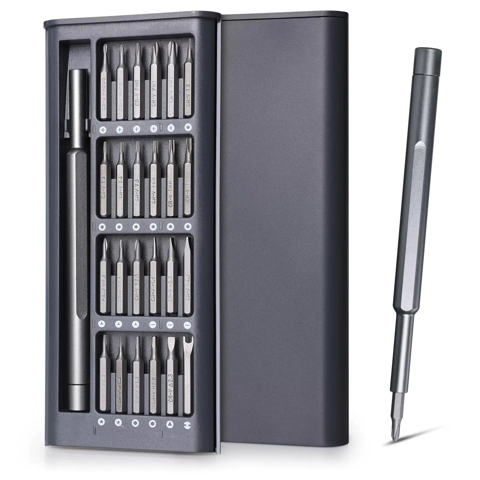 Precision Screwdriver Set 25 in 1 Phillips Torx Hexagonal Flat Head Magnetic
