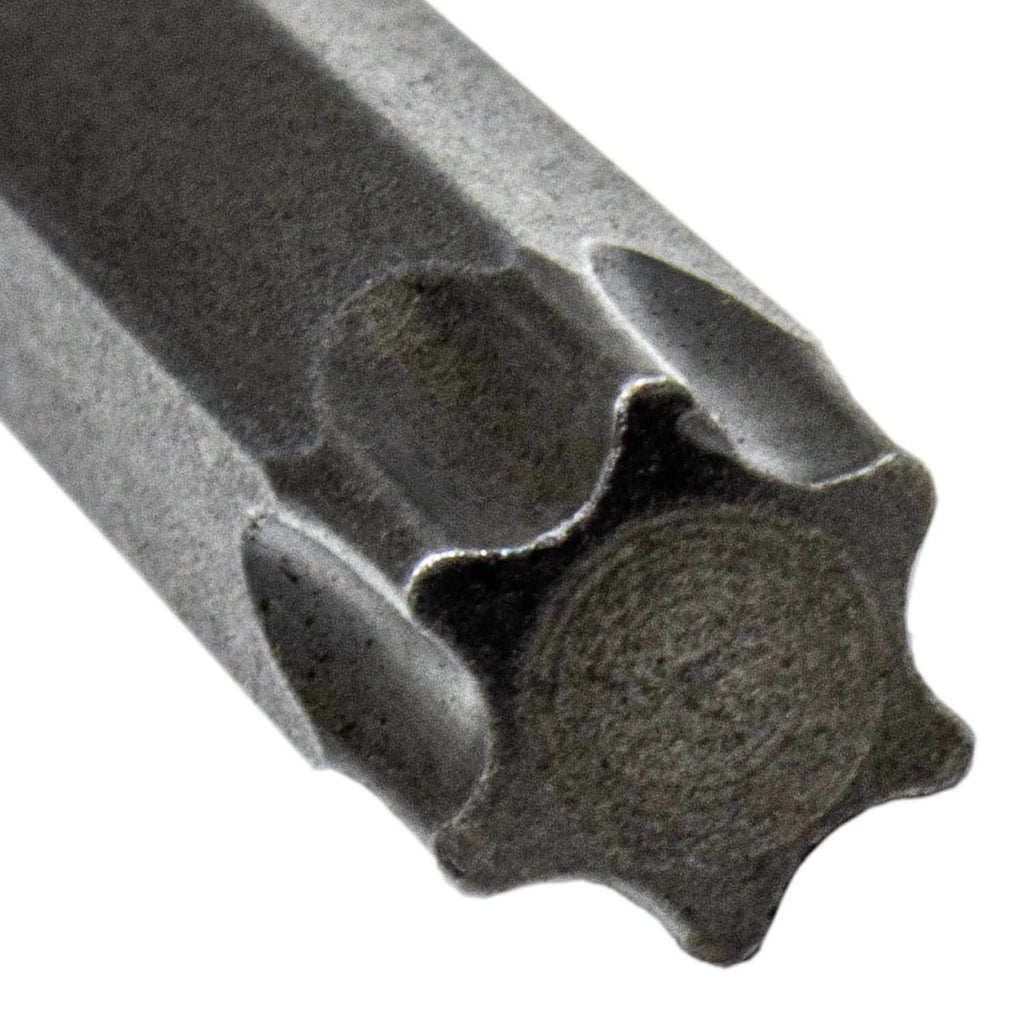 T40 Torx/Star Driver Bits - Quick Change Shank - Industrial Steel - Impact Rated