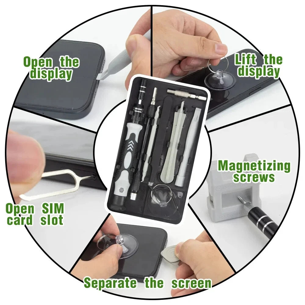 Ultimate 115-in-1Precision Screwdriver Set for Electronics PC Laptop Repair Tool