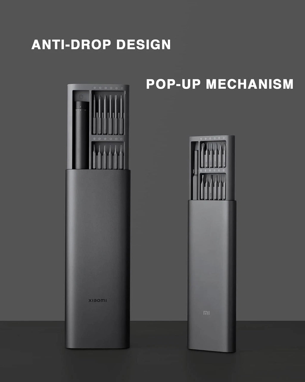 Xiaomi Rechargeable Magnetic Electric Precision Screwdriver Type-C Charging Gray