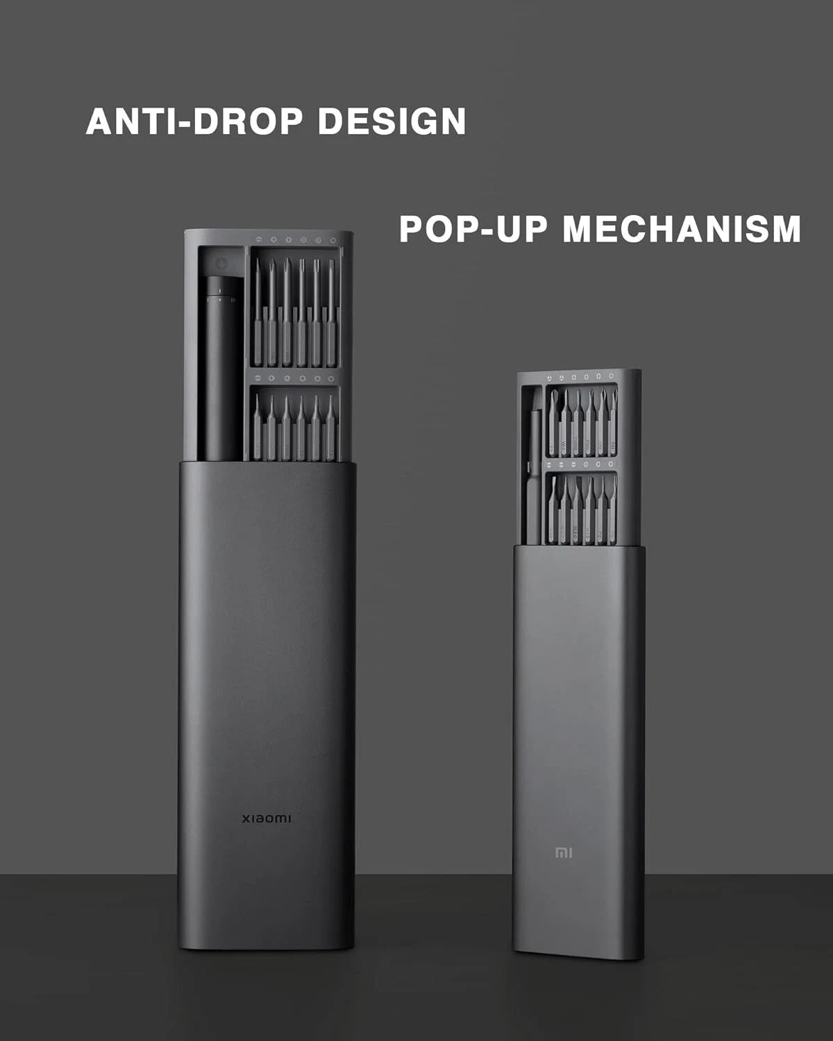 Xiaomi Rechargeable Magnetic Electric Precision Screwdriver Type-C Charging Gray