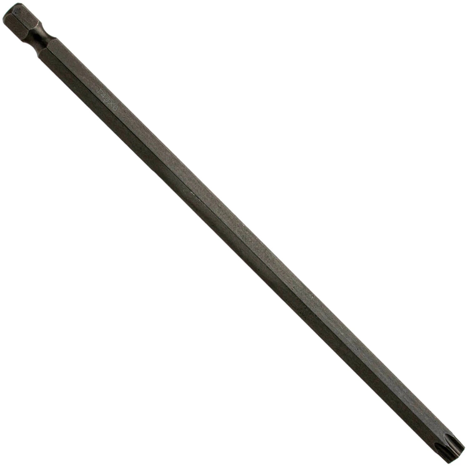 T40 Torx/Star Driver Bits - Quick Change Shank - Industrial Steel - Impact Rated