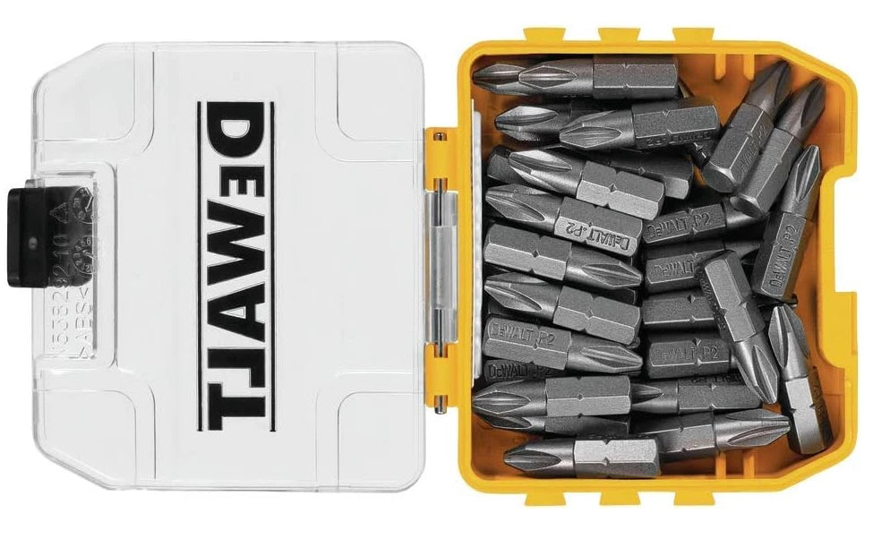 Screwdriver Set, Phillips #2, 1-Inch, 30-Piece (DWAF2002B30), Yellow