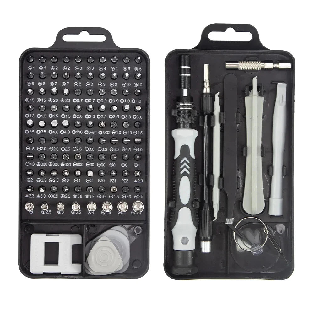 Ultimate 115-in-1Precision Screwdriver Set for Electronics PC Laptop Repair Tool