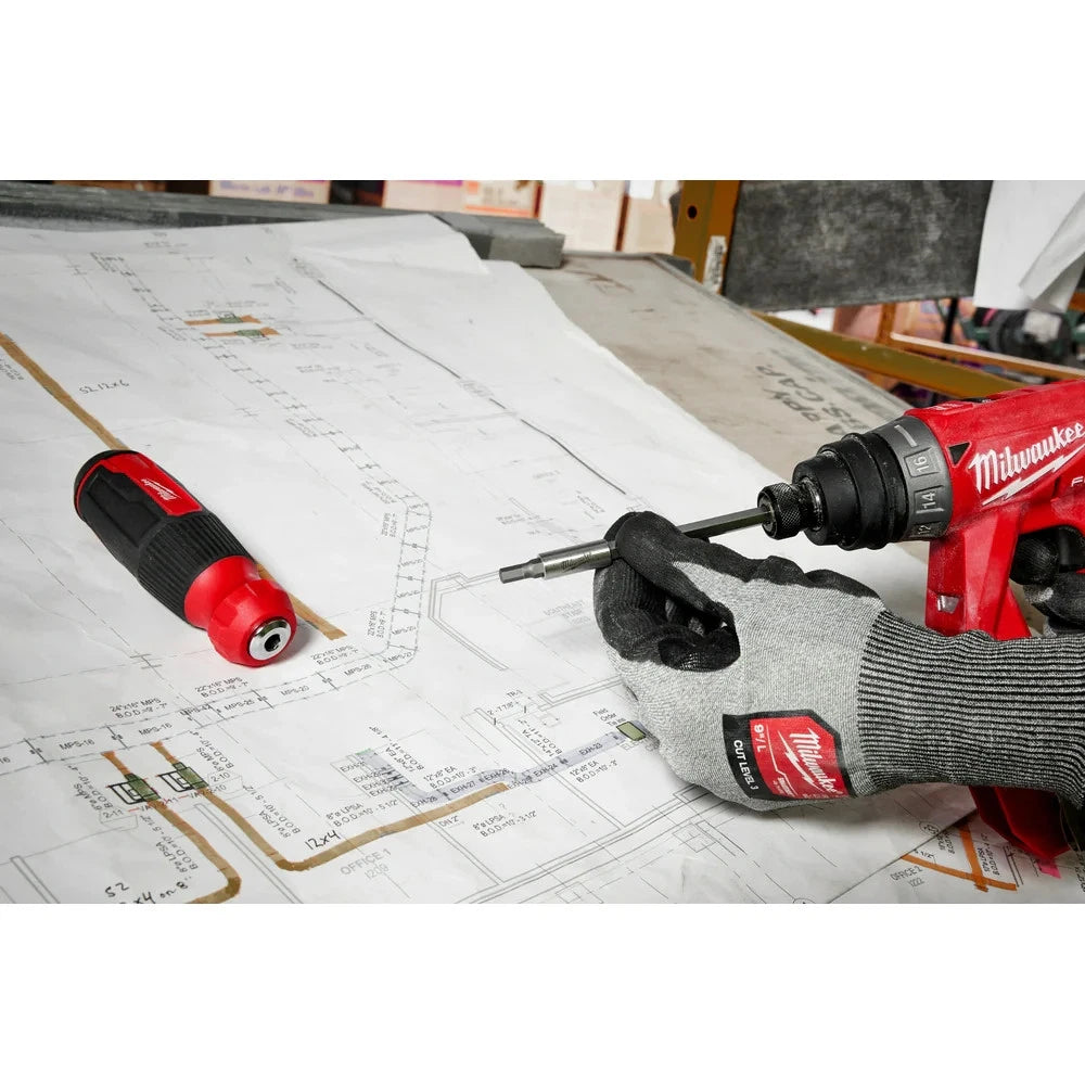 Milwaukee 48-22-2908 14-in-1 Hex Versatile Multi-Bit Screwdriver