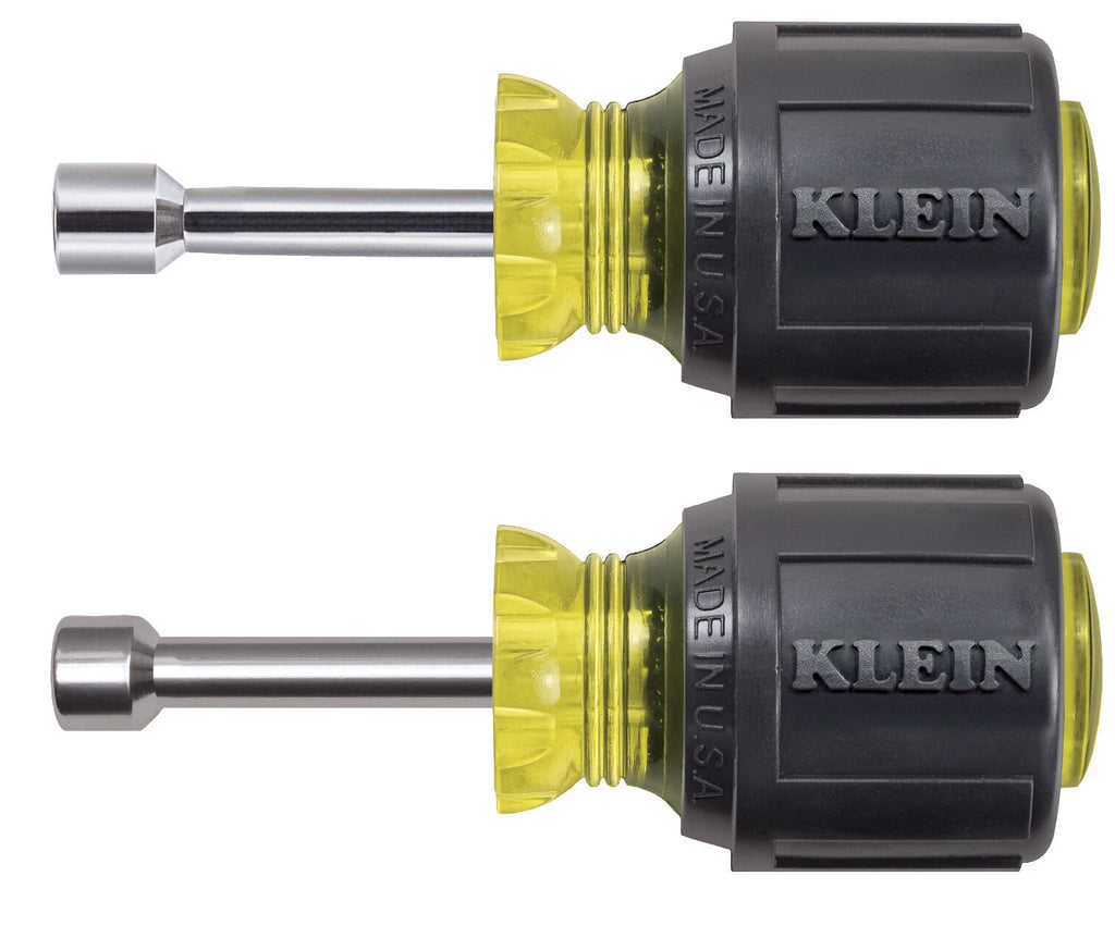 Klein Tools 610 Stubby Nut Driver Set - 1-1/2'' Shafts