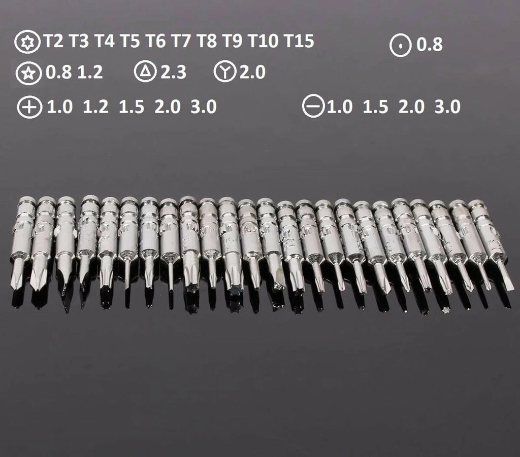 25 in 1 Small Mini Repair Precision Screwdriver Torx Tool Kit Set Phones Fix Us