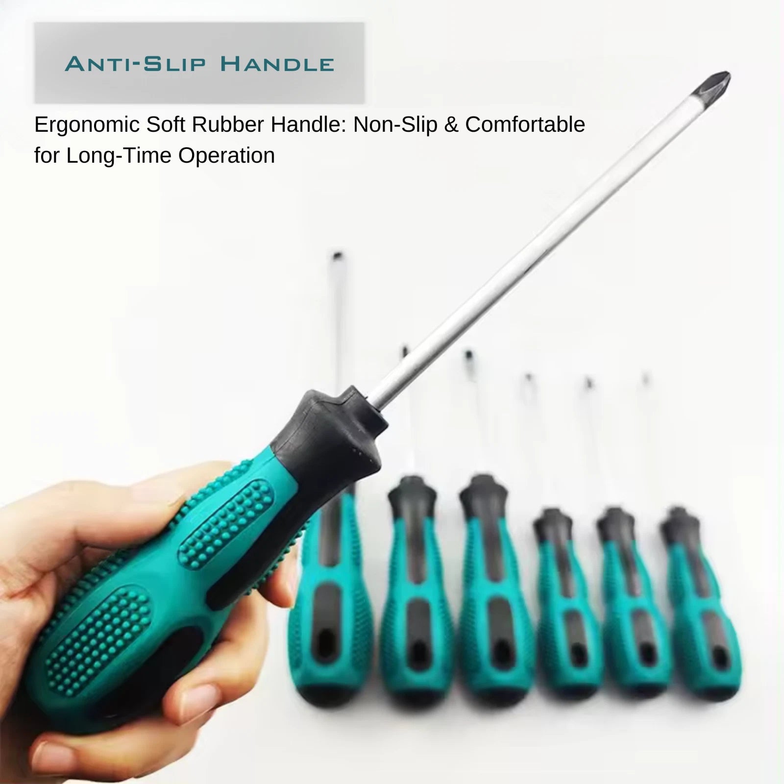 SWAY TOOLS MFG 6-Piece Magnetic Screwdriver Phillips & Slotted Max Grip