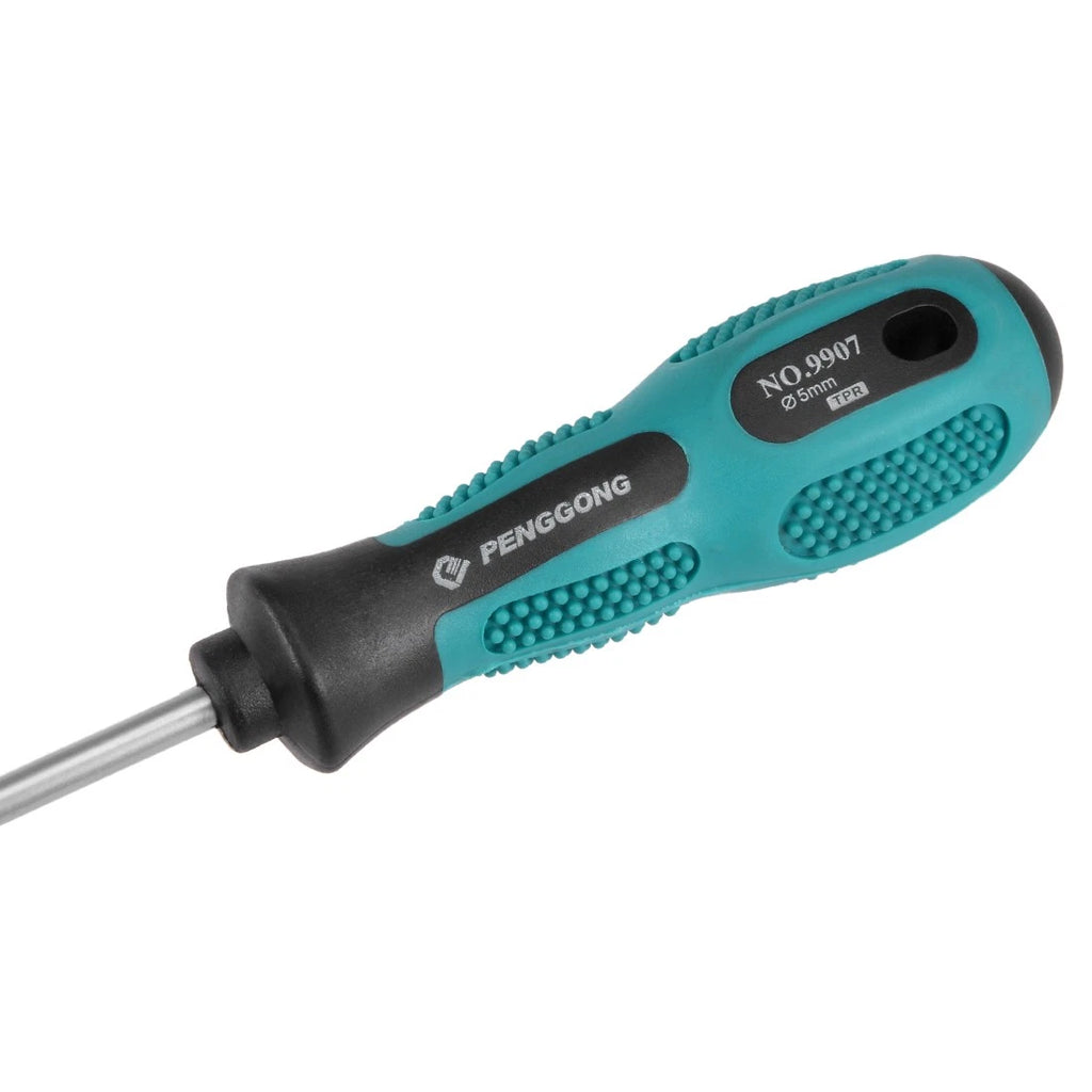 #1 Phillips Screwdriver 4" Round Shaft Non Slip Comfortable Handle