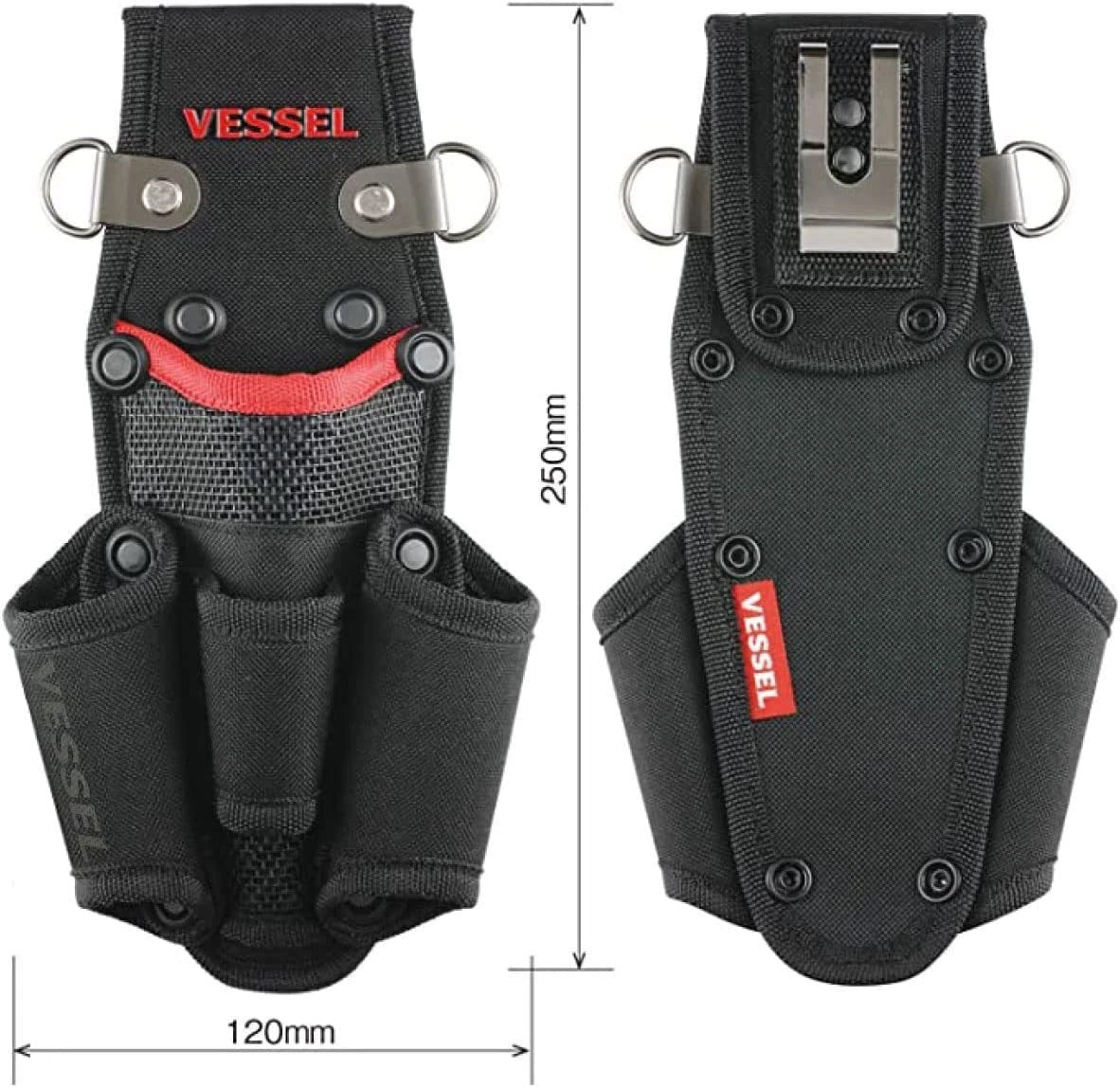 VESSEL Driver/Pliers Holder 2 Screwdrivers, 2 Pliers TPH-40