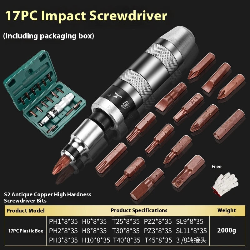 High Strength Impact Screwdriver,decapitated Screw Extractor,screw Removal Tool