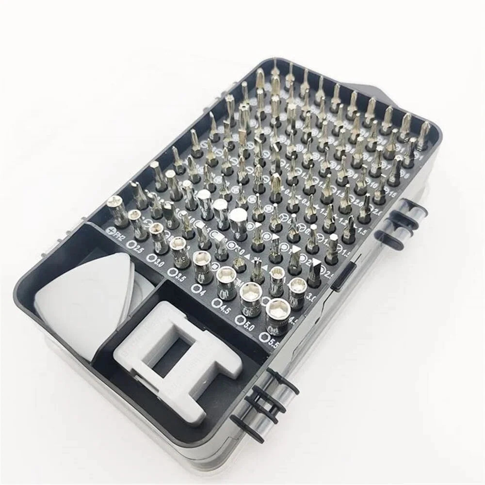 Precision Screwdriver Set 115 in1 Electronics Magnetic Repair Tool Box Hand Tool