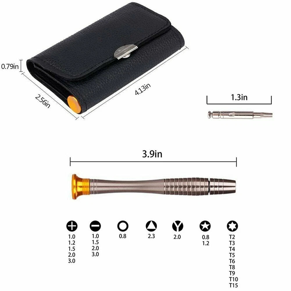 Screwdriver Set Magnetic 25 in 1 Small Screwdriver Set for Repair Electronics HO