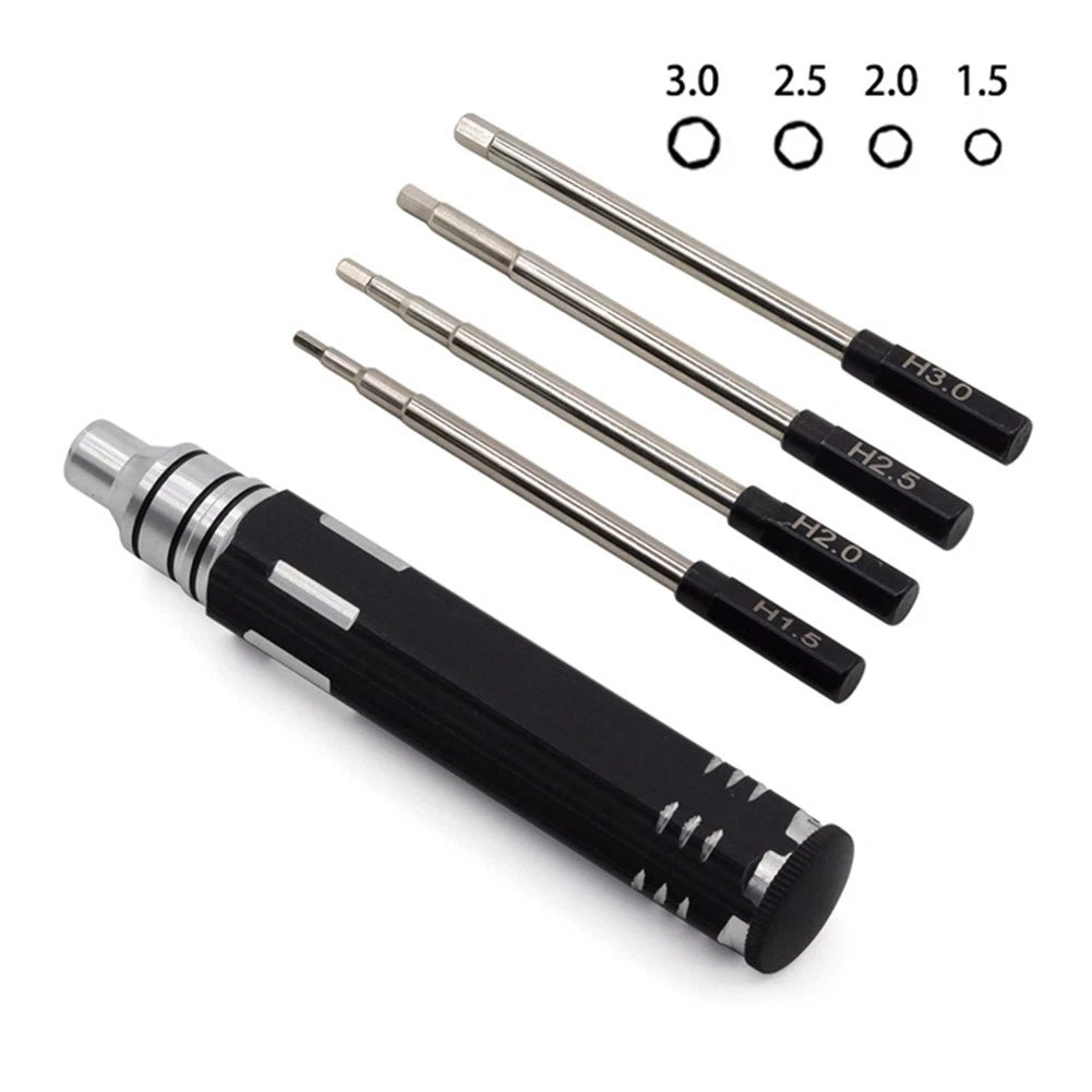 Hexagonal Head Screwdriver Hexagonal Screwdriver Tool Set for Rc Car7281