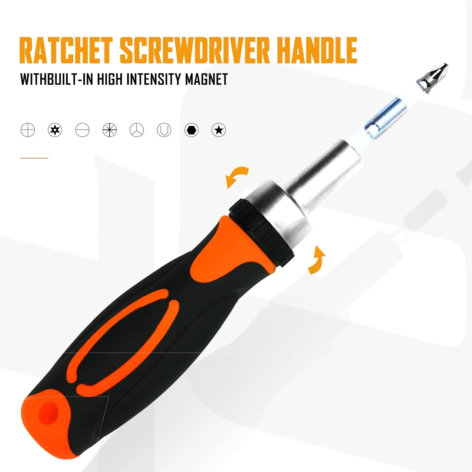 TOOLMAK Ratcheting Screwdriver Set Screwdriver 42 in 1 Ratchet Wrench Set, Wi...