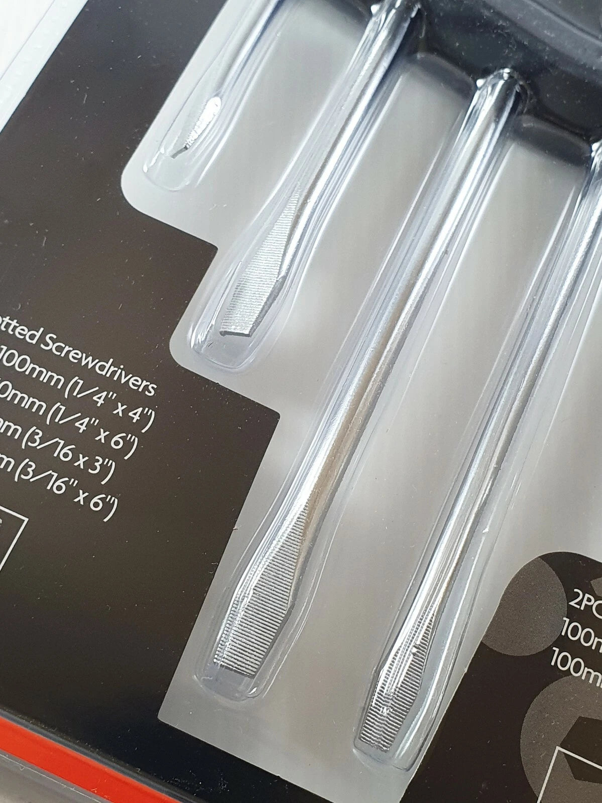 Screwdriver Set 6 PCS Slotted Flat and Cross Point Philips Screwdriver