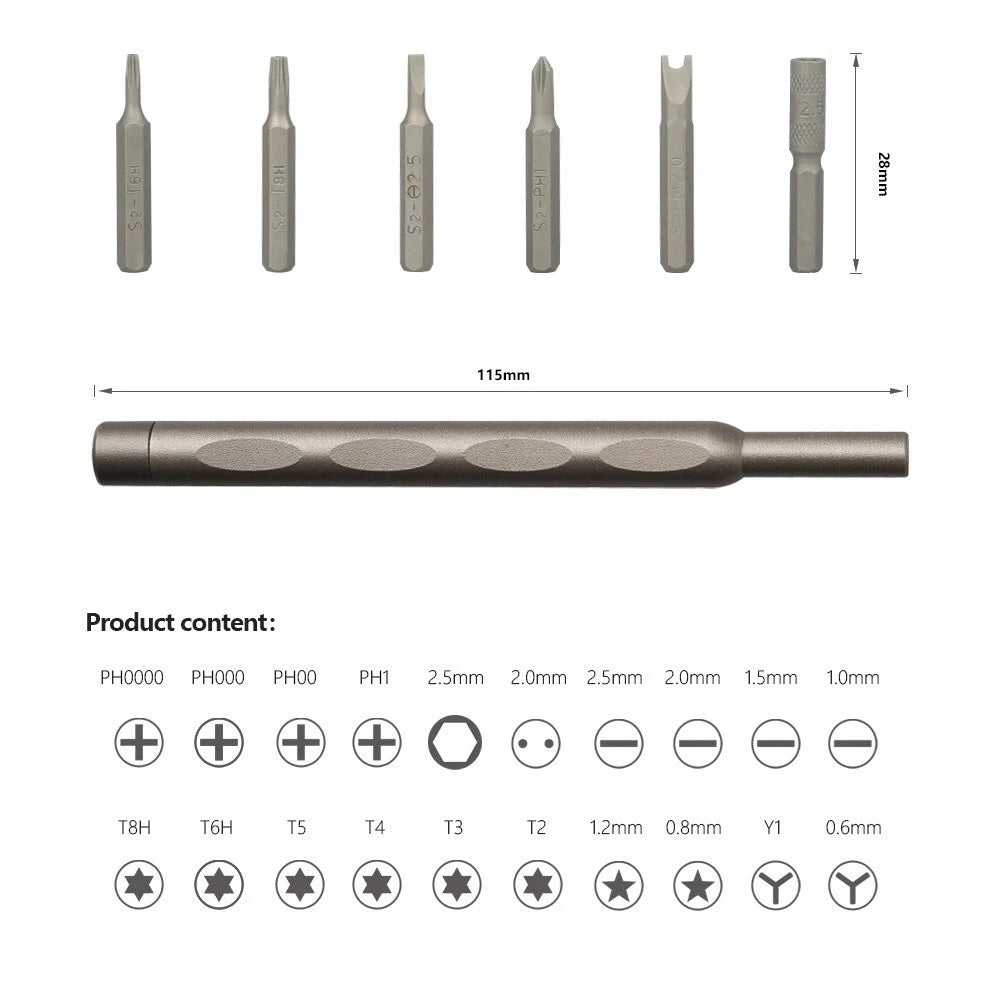 Computer Repair Tool Kit Precision Screwdriver Set For Laptop Cell Phone Tablet