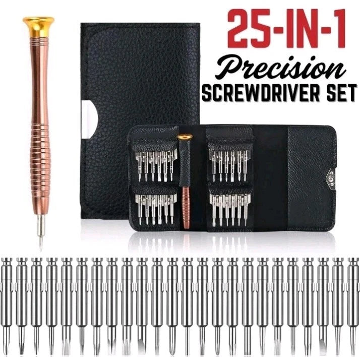 Precision Screwdriver Set-25 In 1 Tool Kit Mini Small Torx Bit Laptop Repair
