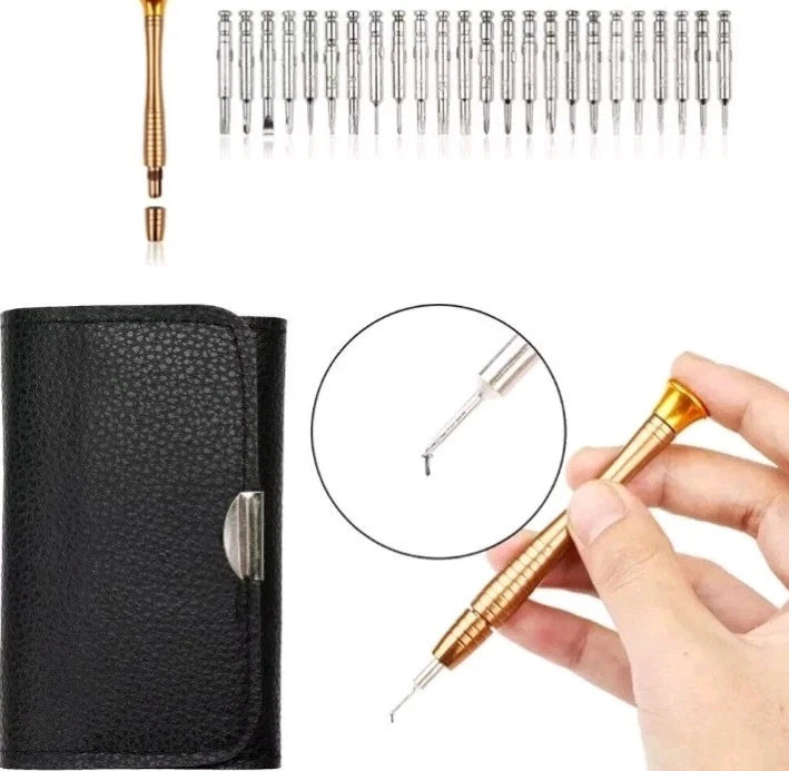 Precision Screwdriver Set-25 In 1 Tool Kit Mini Small Torx Bit Laptop Repair