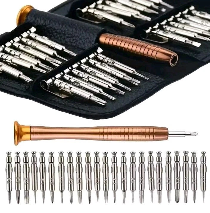 Precision Screwdriver Set-25 In 1 Tool Kit Mini Small Torx Bit Laptop Repair