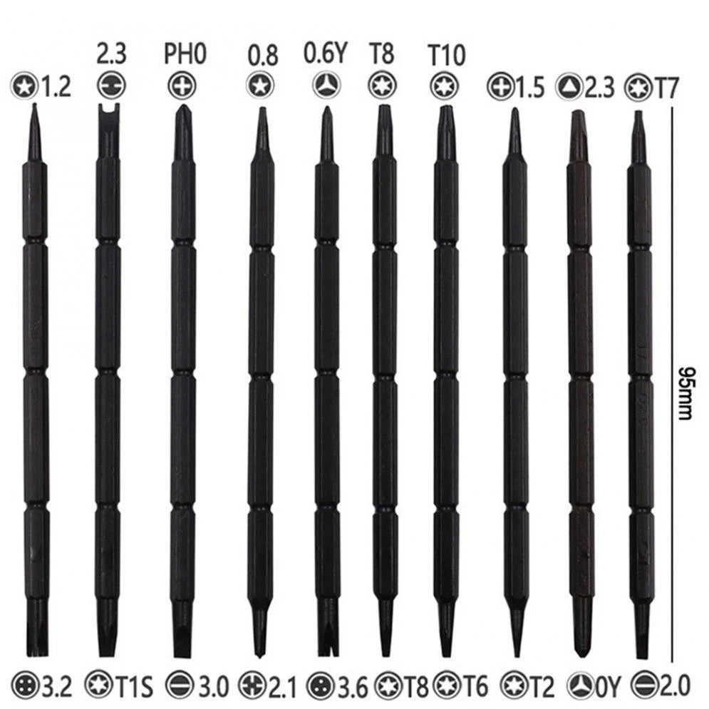 25 In 1 Screwdriver Set Precision Removable Screwdriver Bits Magnetic Hand Tools