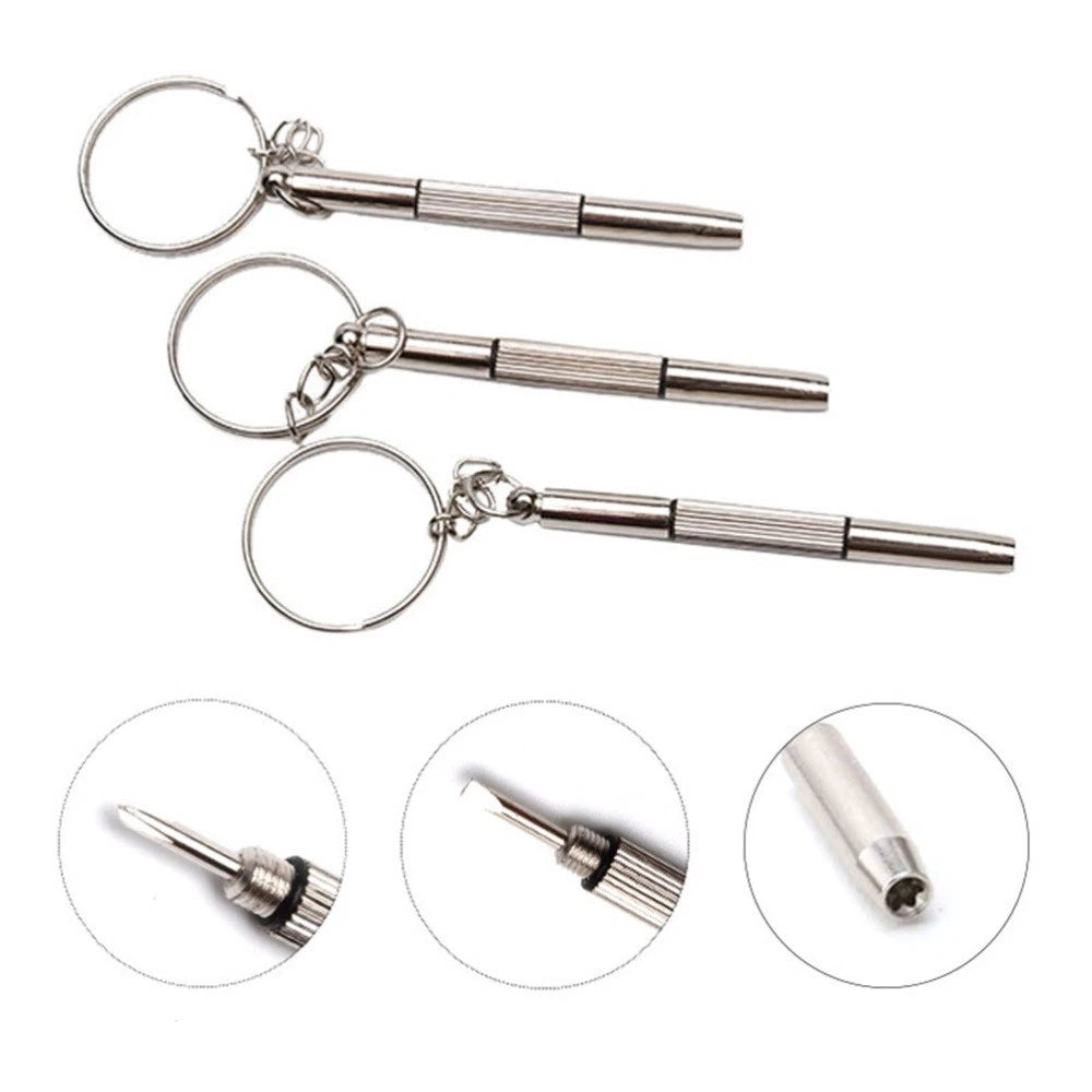 10 Pcs Repair Tool Set Screwdriver Mini Eyeglass Watch Kit Sunglasses Tools