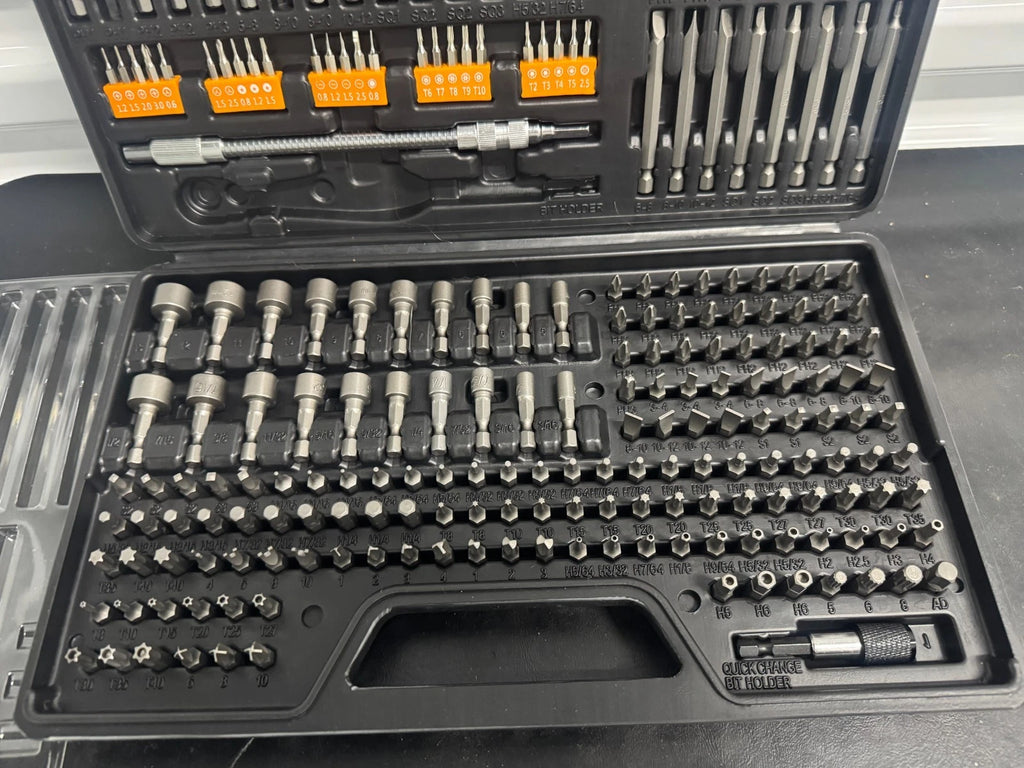 Jackson Palmer 236pc Ultimate Screwdriver Bit Set High Grade Carbon Steel Tools